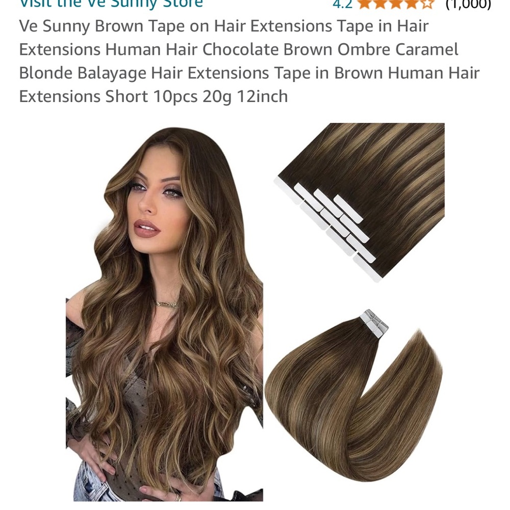 Bundle. Tape in hair and remover